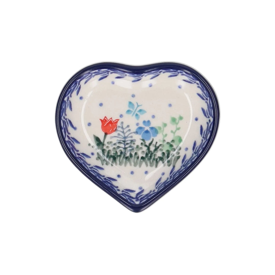 BUNZLAU CASTLE - Teabag Dish Heart - Tulip Horizon