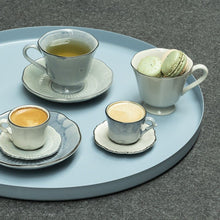 Afbeelding in Gallery-weergave laden, THE TABLE -  Attic - Espresso Cup And Saucer  45 ml - Cornflower
