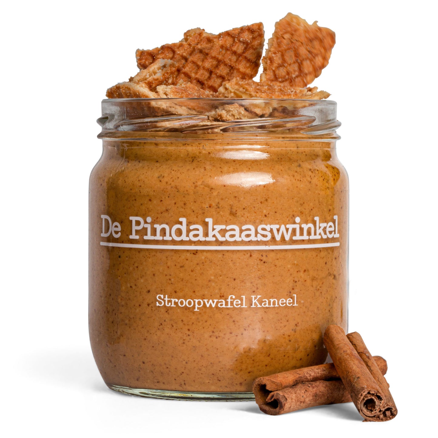 Pindakaas - Stroopwafel Kaneel - 420 ml