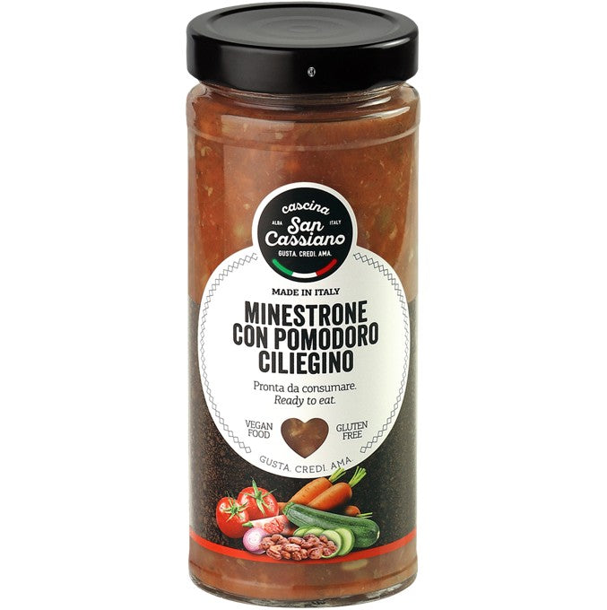 Cascina San Cassiano - Minestrone met kerstomaatjes