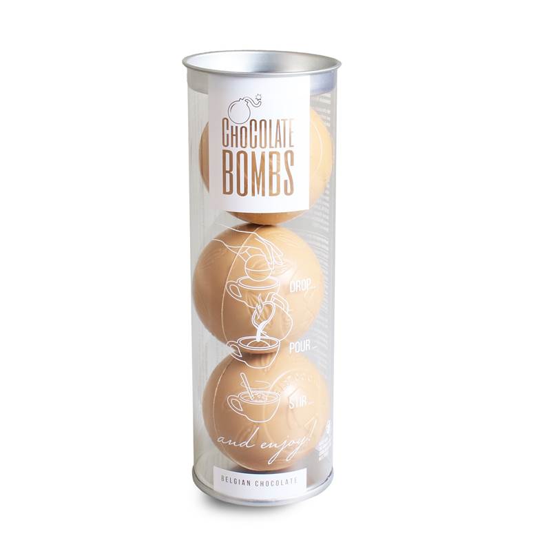 Chocolate Bombs - Caramel Doré & Marshmallow - 3-pack