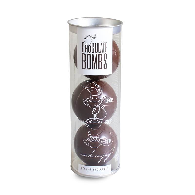 Chocolate Bombs - Puur & Marshmallow - 3-pack
