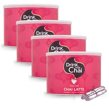 Afbeelding in Gallery-weergave laden, DRINK ME CHAI - Spiced Chai Latte - 4 x 1 kg
