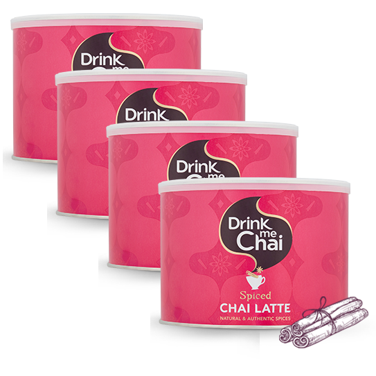 DRINK ME CHAI - Spiced Chai Latte - 4 x 1 kg