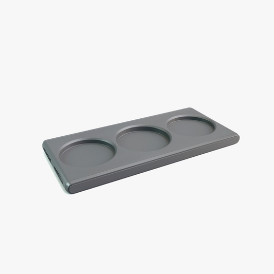 FinaMill - Stapelbare 3-vaks Tray