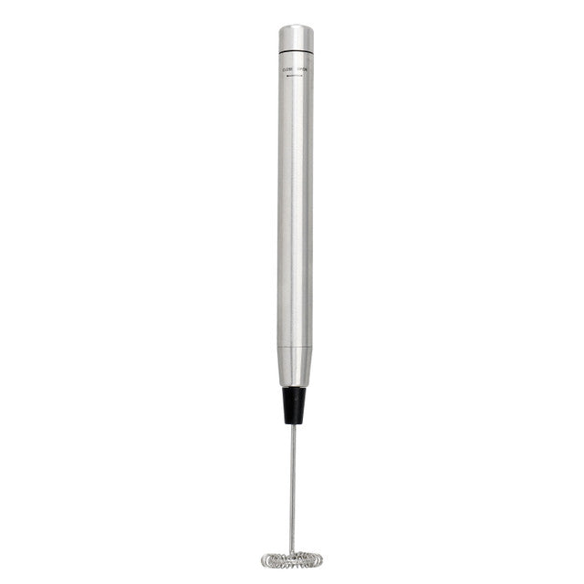 Melkopschuimer "Stainles Steel"
