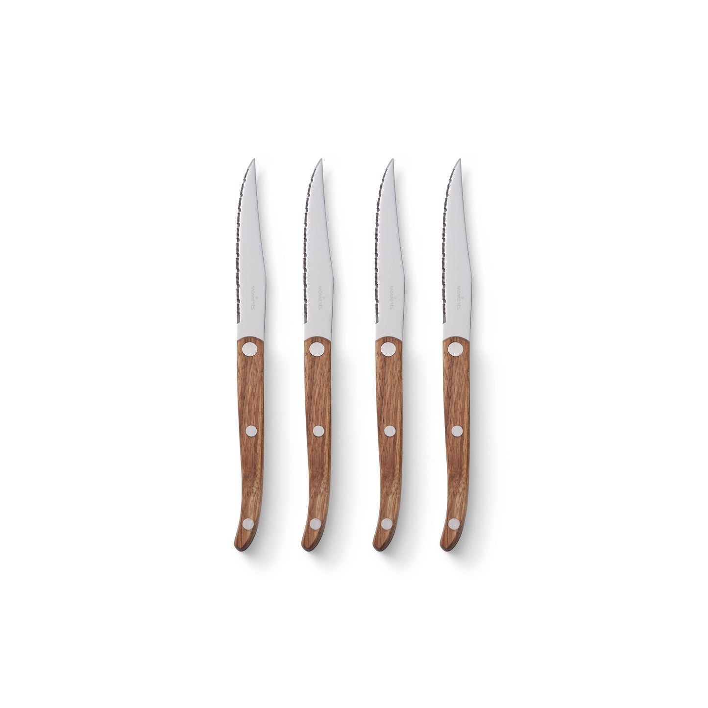 Moments Steakmessen Acacia set van 4