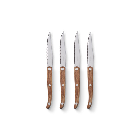 Moments Steakmessen Acacia set van 4