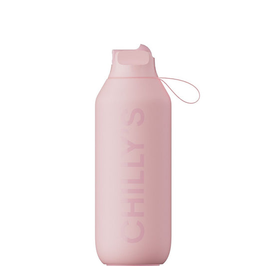 CHILLY'S BOTTLE - Flip - S2 - 500 ml - Blush Pink