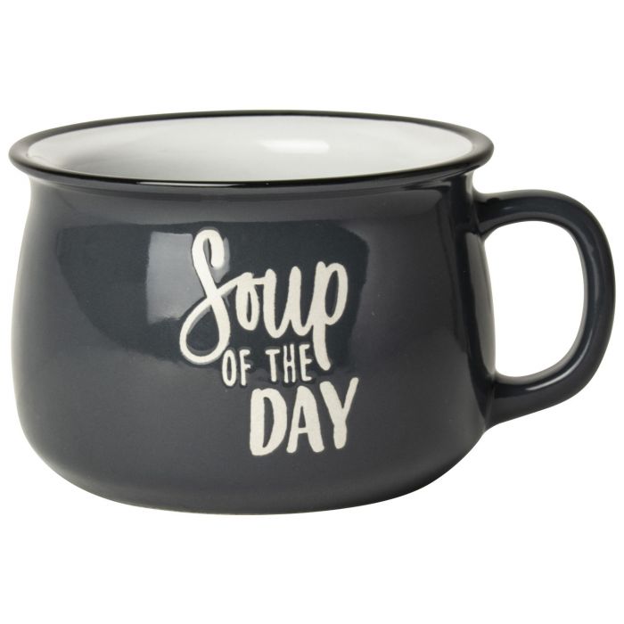 GUSTA Soepkom Grijs - Soup of the day