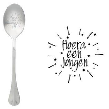 ONE MESSAGE SPOON - Hoera een Jongen