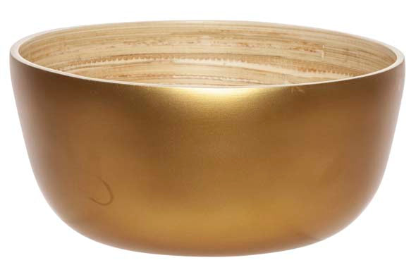 Bamboe Bowl - Goud
