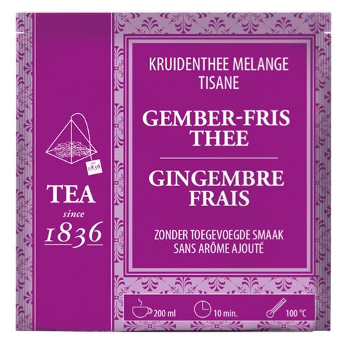 TEA since 1836 - Kruiden Thee van Gember-Munt-Citroen