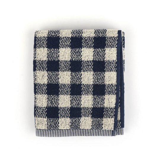 BUNZLAU CASTLE - Kitchen Towel - Check - Dark Blue
