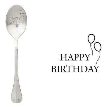 ONE MESSAGE SPOON - Happy Birthday