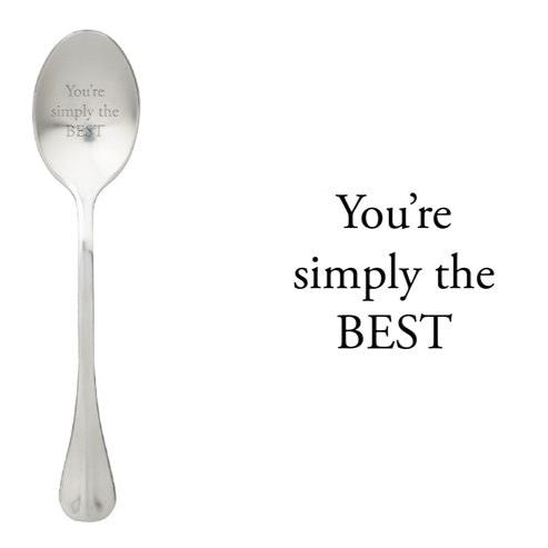 ONE MESSAGE SPOON - You're Simply the Best