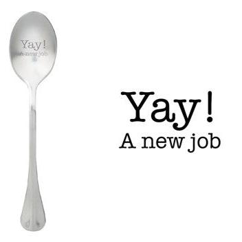 ONE MESSAGE SPOON - Yay a New Job