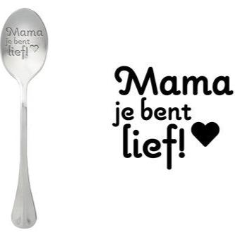 ONE MESSAGE SPOON - Mama je bent lief!