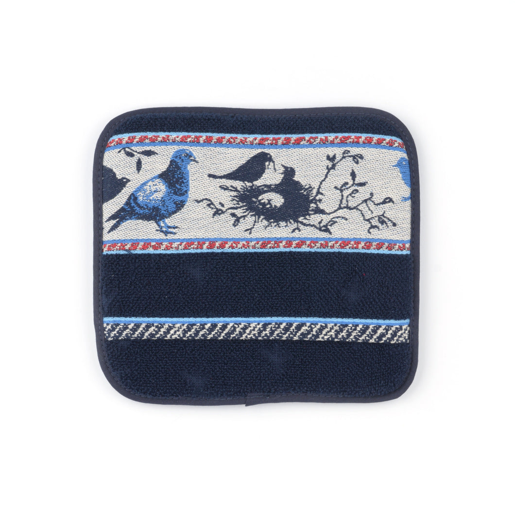 BUNZLAU CASTLE - Potholder - Birds - Dark blue