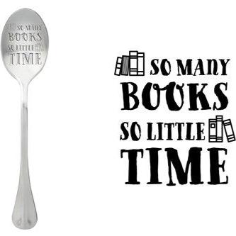 ONE MESSAGE SPOON - So many books, so little time