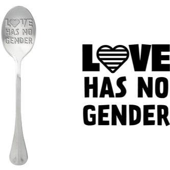 ONE MESSAGE SPOON - Love has no gender