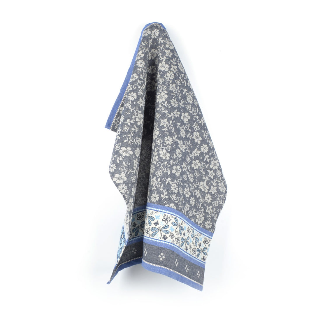 BUNZLAU CASTLE - Tea Towel - Dragonfly - Dark Blue