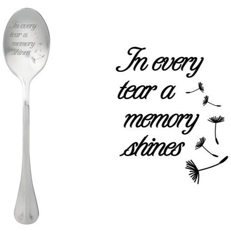 ONE MESSAGE SPOON - In Every Tear a Memory Shines