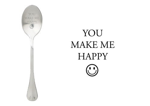 ONE MESSAGE SPOON - You make me Happy