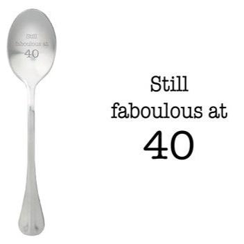 ONE MESSAGE SPOON - Still Faboulous at 40