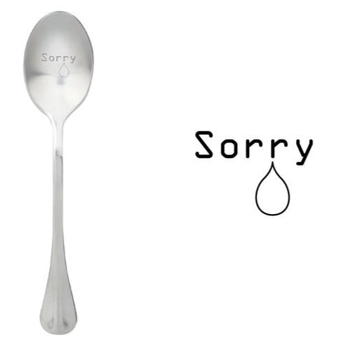 ONE MESSAGE SPOON - Sorry