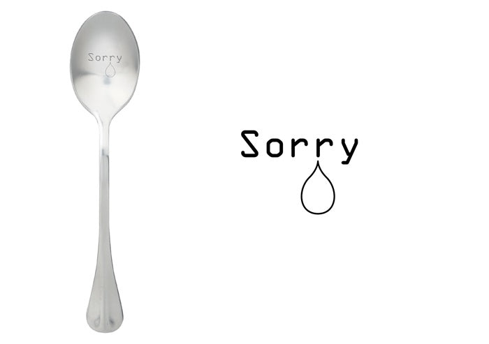 ONE MESSAGE SPOON - Sorry