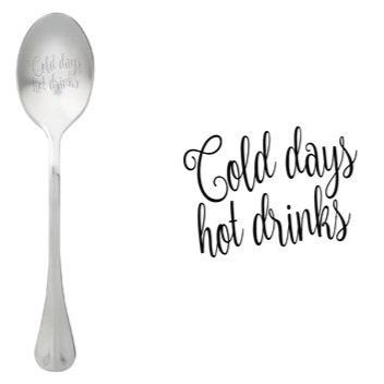 ONE MESSAGE SPOON - Cold Days Hot Drinks
