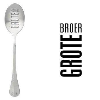 ONE MESSAGE SPOON - Grote Broer