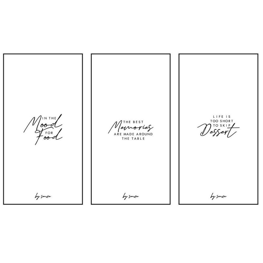 ZENZA - Servetten - Wit - 12 stuks