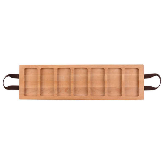 PUUR HOUT - Streetfoodtray - 7-vaks - 69 cm