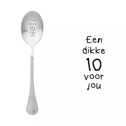 ONE MESSAGE SPOON - Een dikke 10 voor Jou