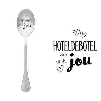 ONE MESSAGE SPOON - Hoteldebotel van Jou