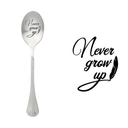 ONE MESSAGE SPOON - Never Grow Up