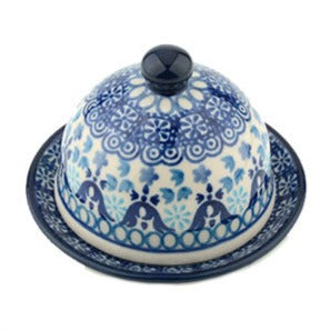 BUNZLAU CASTLE - Butter Dish Round - Nautique