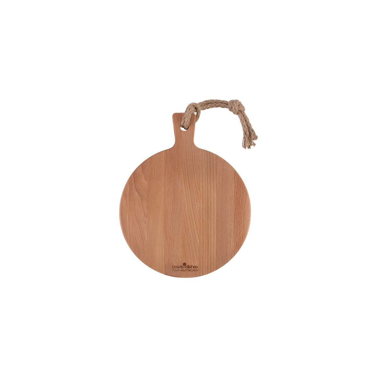 PUUR HOUT - Beuken Serveerplank - Rond 25 cm