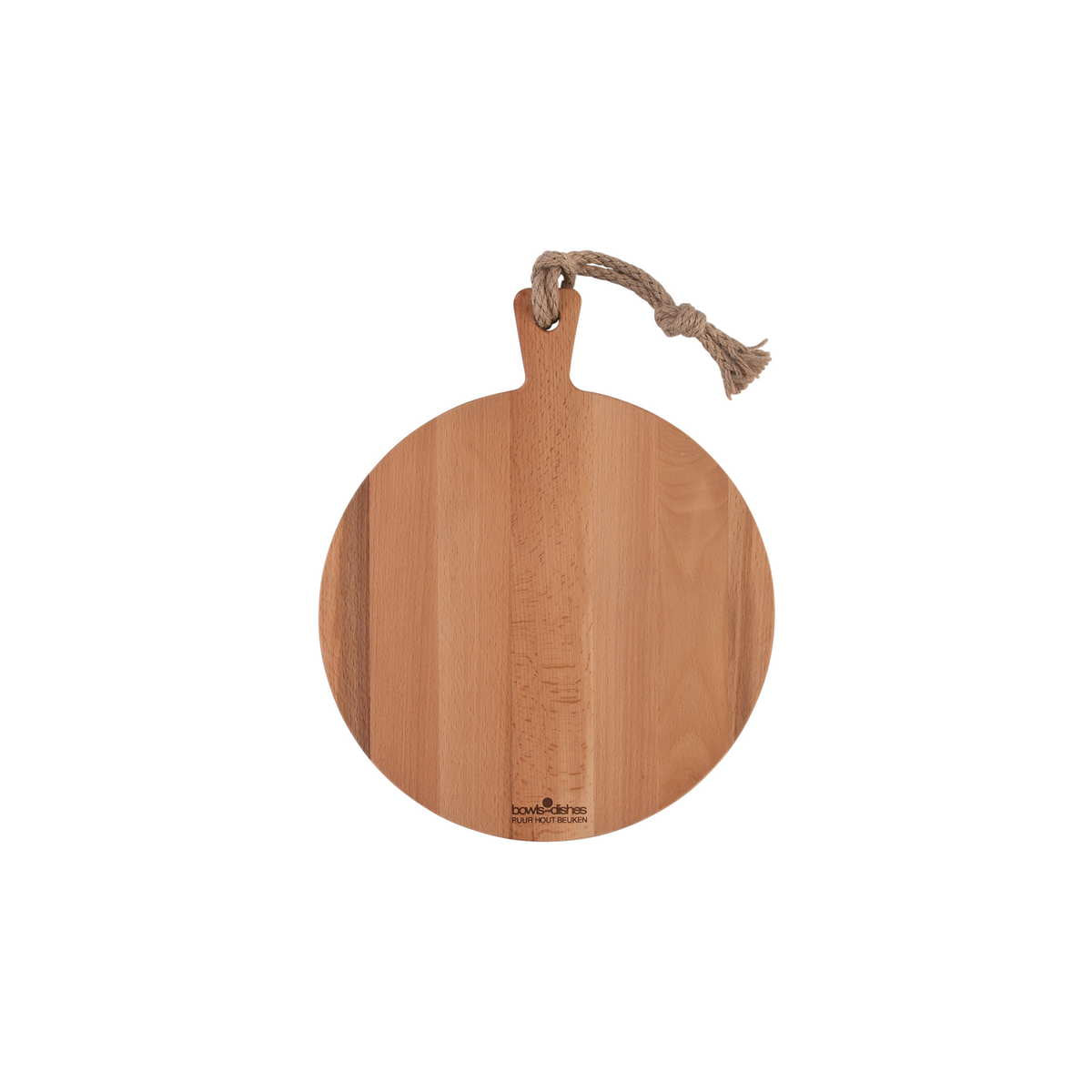 PUUR HOUT - Beuken Serveerplank - Rond 30 cm