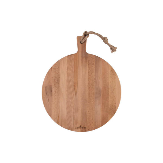 PUUR HOUT - Beuken Serveerplank - Rond 33 cm