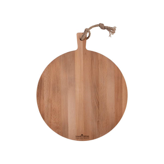 PUUR HOUT - Beuken Serveerplank - Rond 40 cm