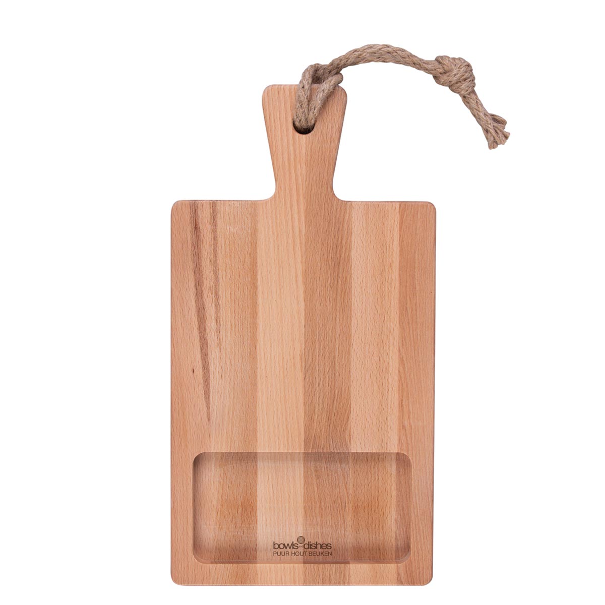 PUUR HOUT - Foodplank - 1 klein vak - 35 cm